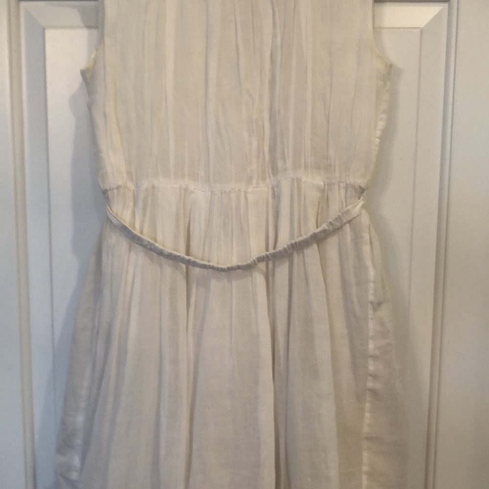 Crew it’s white dress